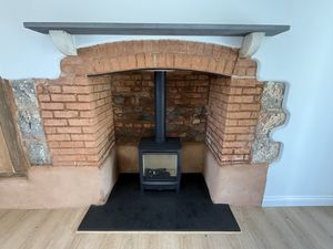 Kitchen Woodburner- click for photo gallery